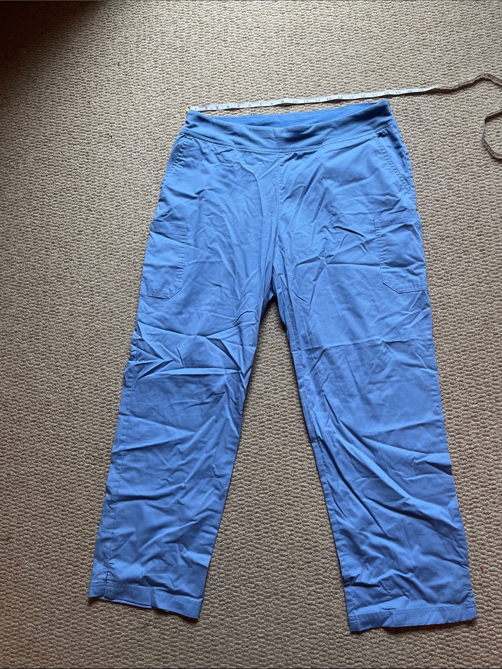Sky Blue Boot Cut scrubs Pants